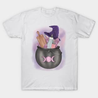 Kitchen Witch Cat T-Shirt
